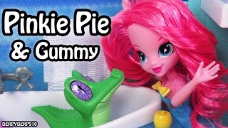 MLP Pajama Party 2: Pinkie Pie & Gummy Snap Equestria Girls: My Little Pony Toy Review/Parody/Spoof