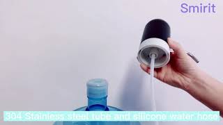 Amazon com  Water Jug Pump, Portable Water Dispenser for 5 Gallon Jug, Electric Drinking Water Pump
