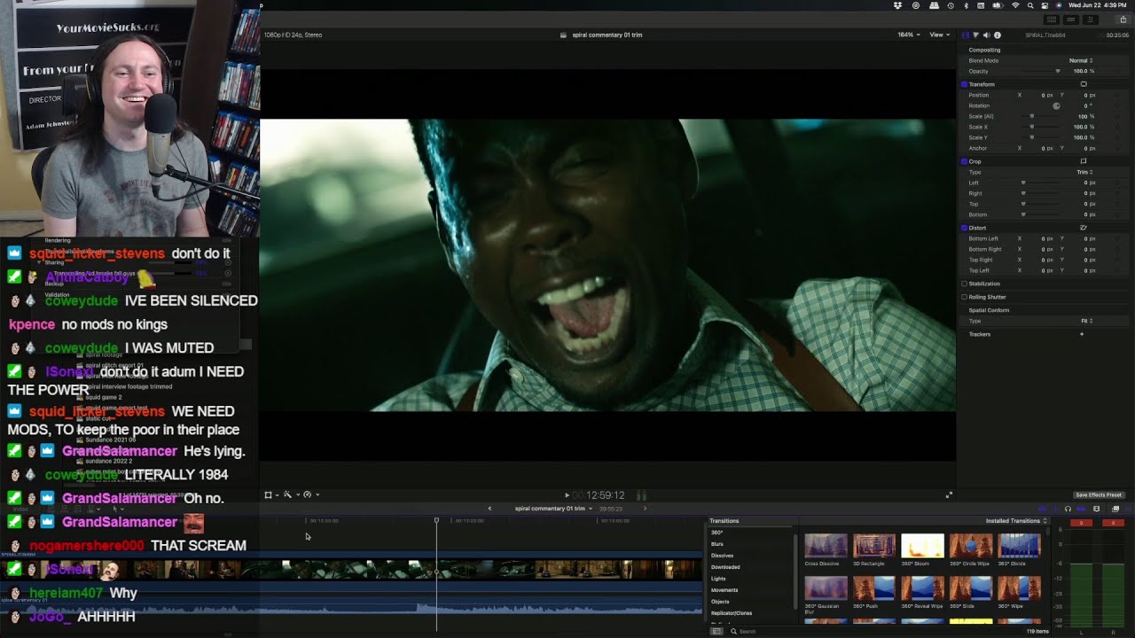 YMS Reacts to Saw Spiral's Director Commentary YouTube