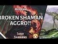 Broken shaman aggro  jund shamans dono deck  modern  mtgo