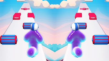 Blob Runner 3D Gameplay Walkthrough Levels (173-174) Android iOS