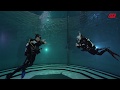 Controlled free descent with dive buddy  recreational skills