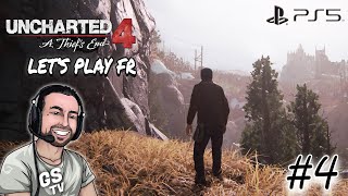 UNCHARTED 4 FR PS5 #4 - Bienvenue en Ecosse - Let's Play Français / Gameplay