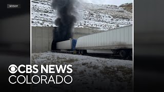 Wyoming I-80 tunnel crash involves several vehicles, fatalities reported