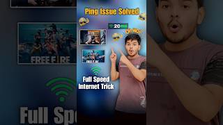 Bgmi Ping Issue Solved // Fire Fire Internet #bgmi #bgmishorts #bgmilive #freefire #internetspeed
