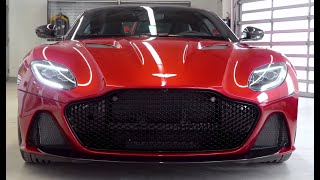 ASTON MARTIN DBS Superleggera in Hyper Red!!!