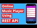 Online Music Player Using REST API - Firebase Android Studio #9