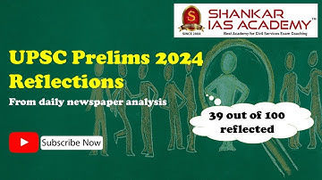 UPSC CSE Prelims 2024: Answer Key Analysis! Shankar IAS