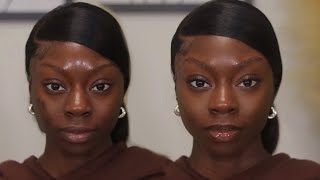 Natural Makeup For Dark Skin | No Makeup Makeup Look | 5 Minute Makeup