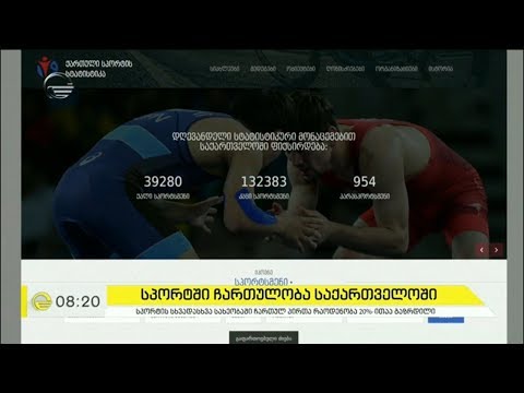 სპორტში ჩართულობა საქართველოში