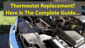 Complete how to guide to replace the thermostat Volvo 850, S70, V70, XC70, C70, V70R P80 car - REMIX