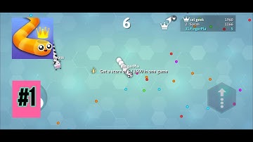 Snake.io - Gameplay Walkthrough #1 - First Game
