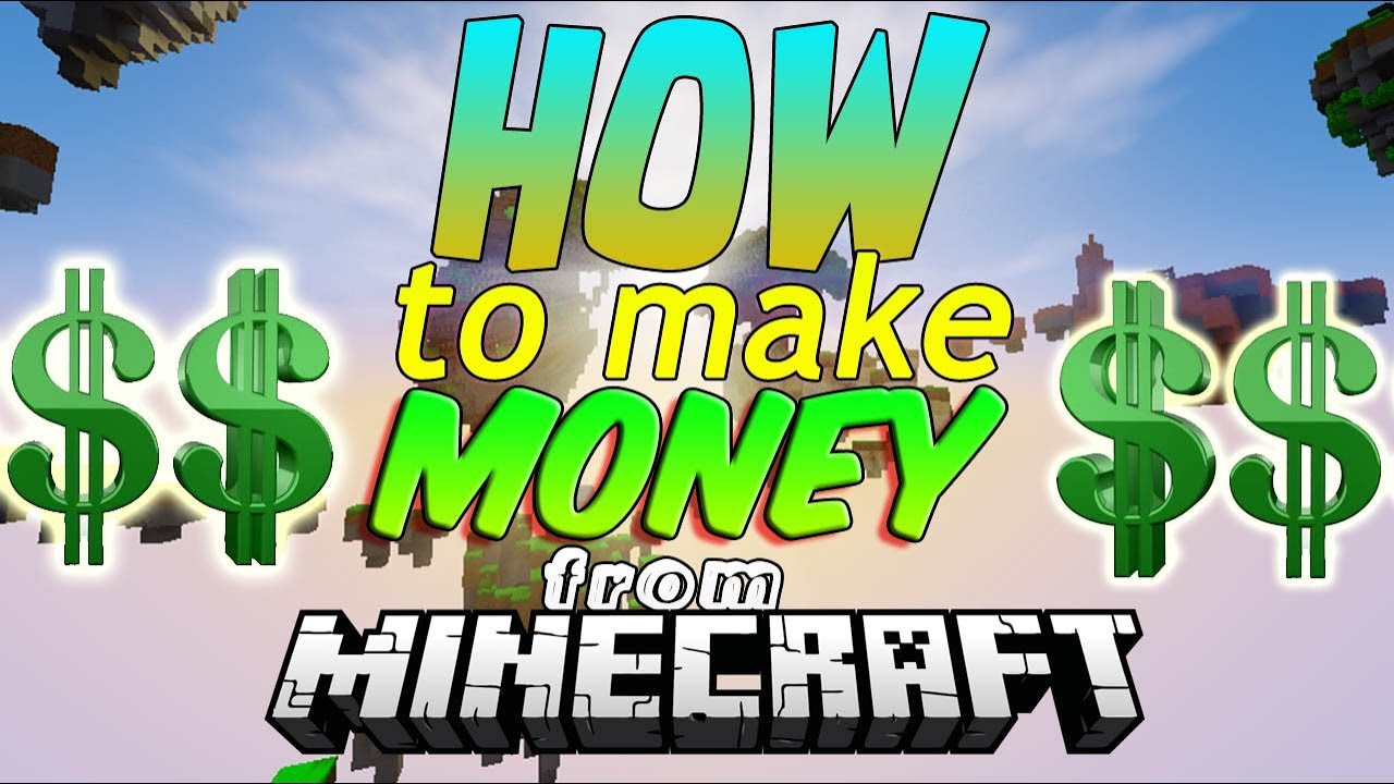 How to make Money in Minecraft - YouTube