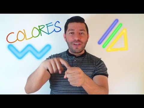 Los Colores en Lengua de Seas Mexicana