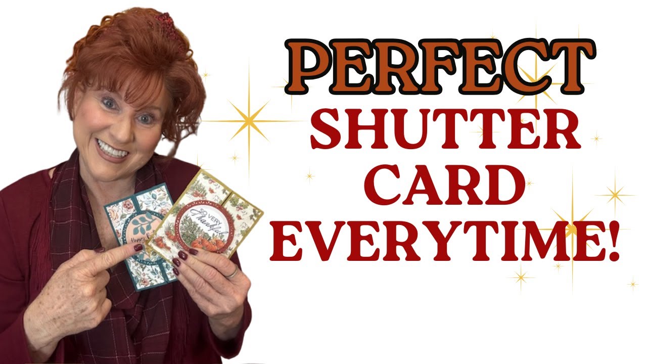 Как сделать хлопающую открытку-затвор!