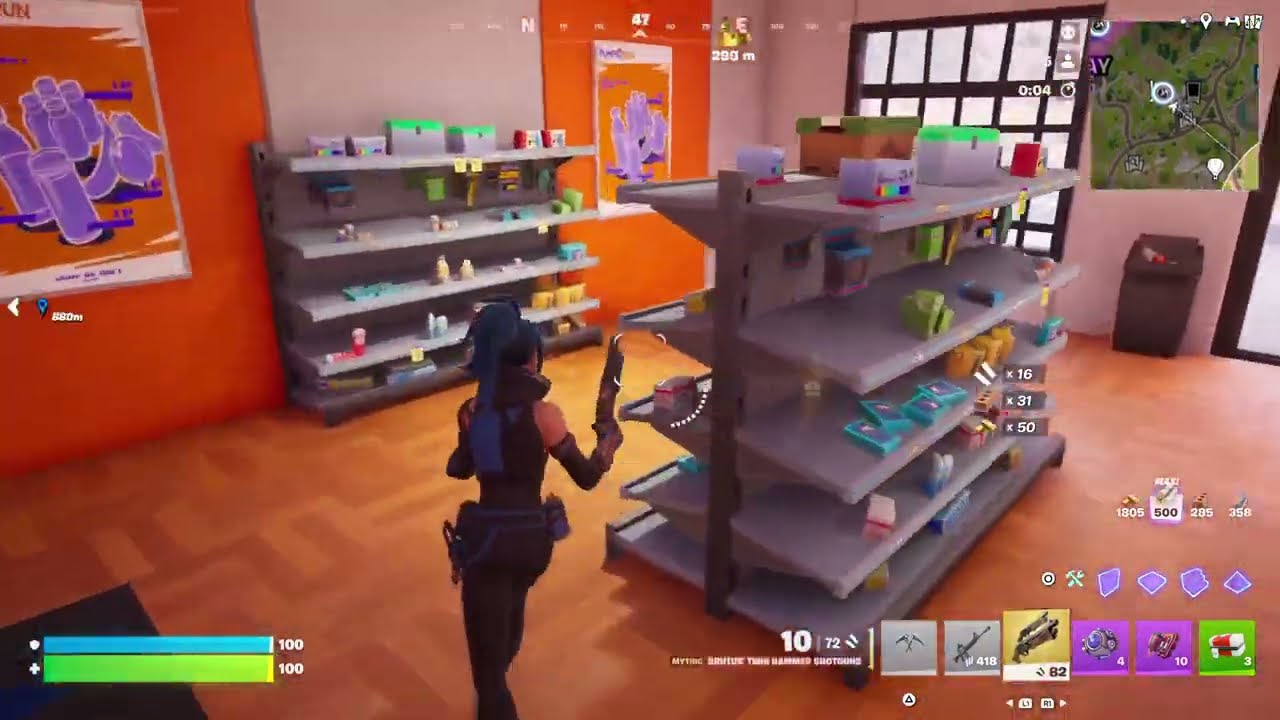 Fortnite Love and Legends Battle Royale with 2 elims and I got 🥉 (t. gold Twin Hammer Shotguns) 