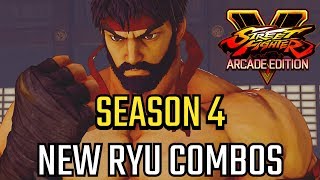 8 New Combo Possibilities - Season 4 Ryu