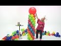 Fiesta Balloon Column (5 Color Spiral) - DIY Tutorial