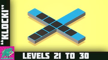 Klocki - Levels 21 to 30 Walkthrough Gameplay