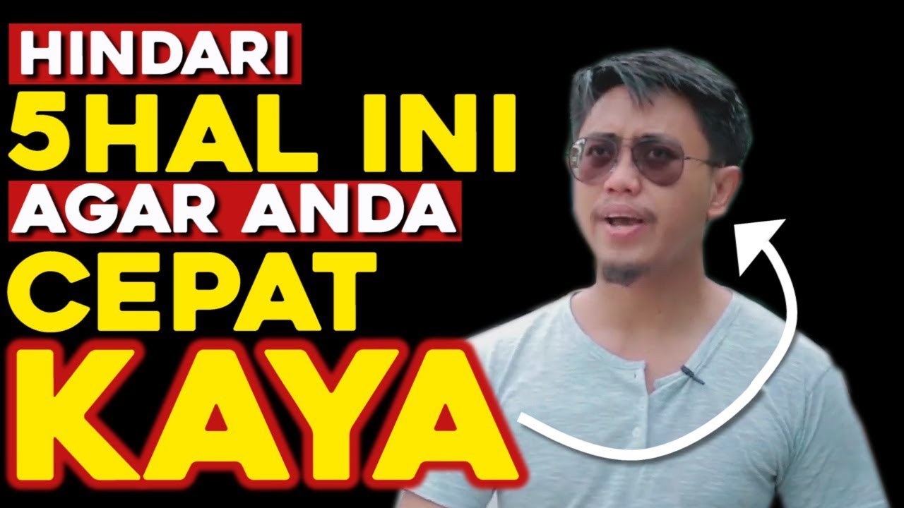 Hindari 5 PENYAKIT SUSAH KAYA ini Agar Rejeki Anda  
