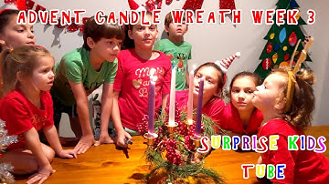 ADVENT CANDLE WREATH WEEK 3