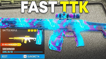 * NEW * #1 SIDEWINDER build is 1000% META in WARZONE 3! 👑 (Best SideWinder Class Setup) - MW3