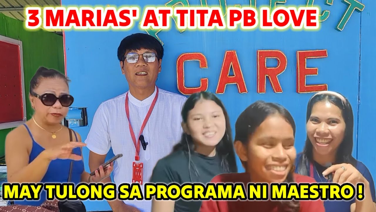 SOBRANG SAYA NG MGA NAKATANGGAP NG TULONG GALING SA 3 MARIAS' AT TITA PB LOVE.