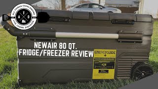 NewAir 80 QT Dual Zone Fridge/Freezer Review (Electric Cooler, Overlanding Fridge, Portable)