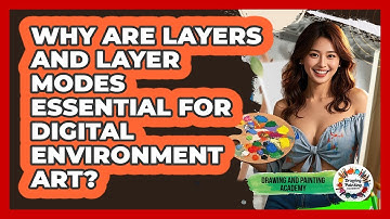 Why Are Layers And Layer Modes Essential For Digital Environment Art? - Drawing and Painting Academy
