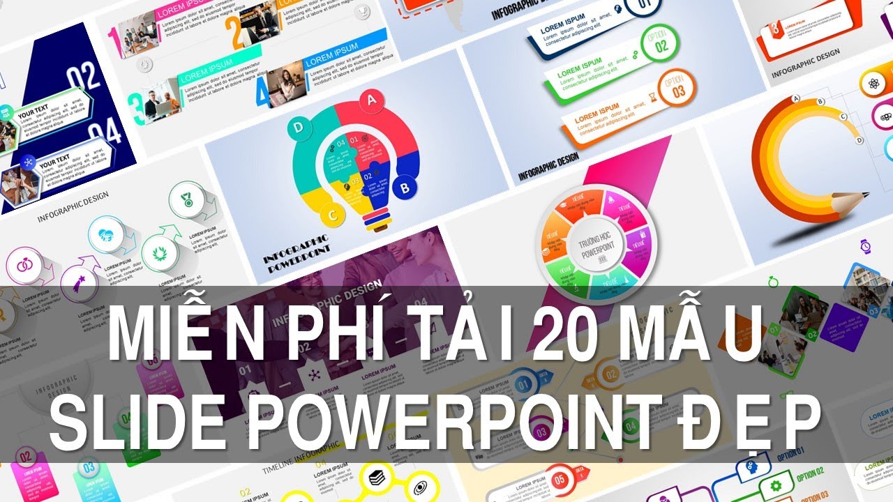 Tải 20 Mẫu Slide Powerpoint Đẹp, Miễn Phí | Trường Học Powerpoint - Youtube