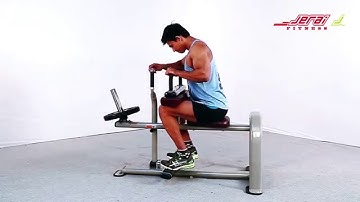 Seated calf raise - Training and Workout Tutorial Videos by Jerai Fitness App