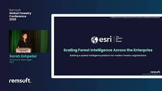 Building a Spatial Intelligence Platform for Modern Forestry | Esri Partner Session — RGFC 2026
