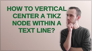 Tex: How to vertical center a TikZ node within a text line?