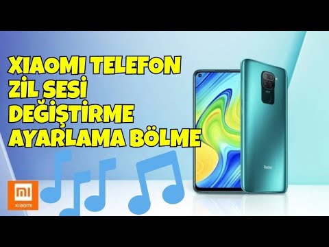 Xiaomi telefonda istediğimiz bir müziği telefon zil sesi olarak ayarlama