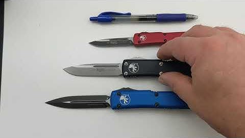 Microtech Ultratech, UTX-85, and UTX-70