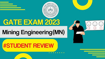 GATE 2023 | STUDENTS REVIEWS | MINING ENGINEERING | MN | CUT OFF