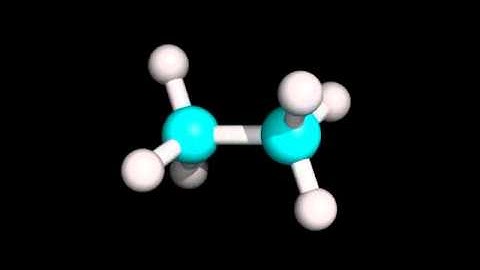 Ethane staggered conformation