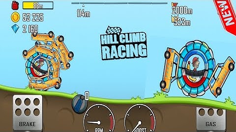 Hill Climb Racing - CAR CAR New Vehicle in HIGHWAY Walkthrough Gameplay
