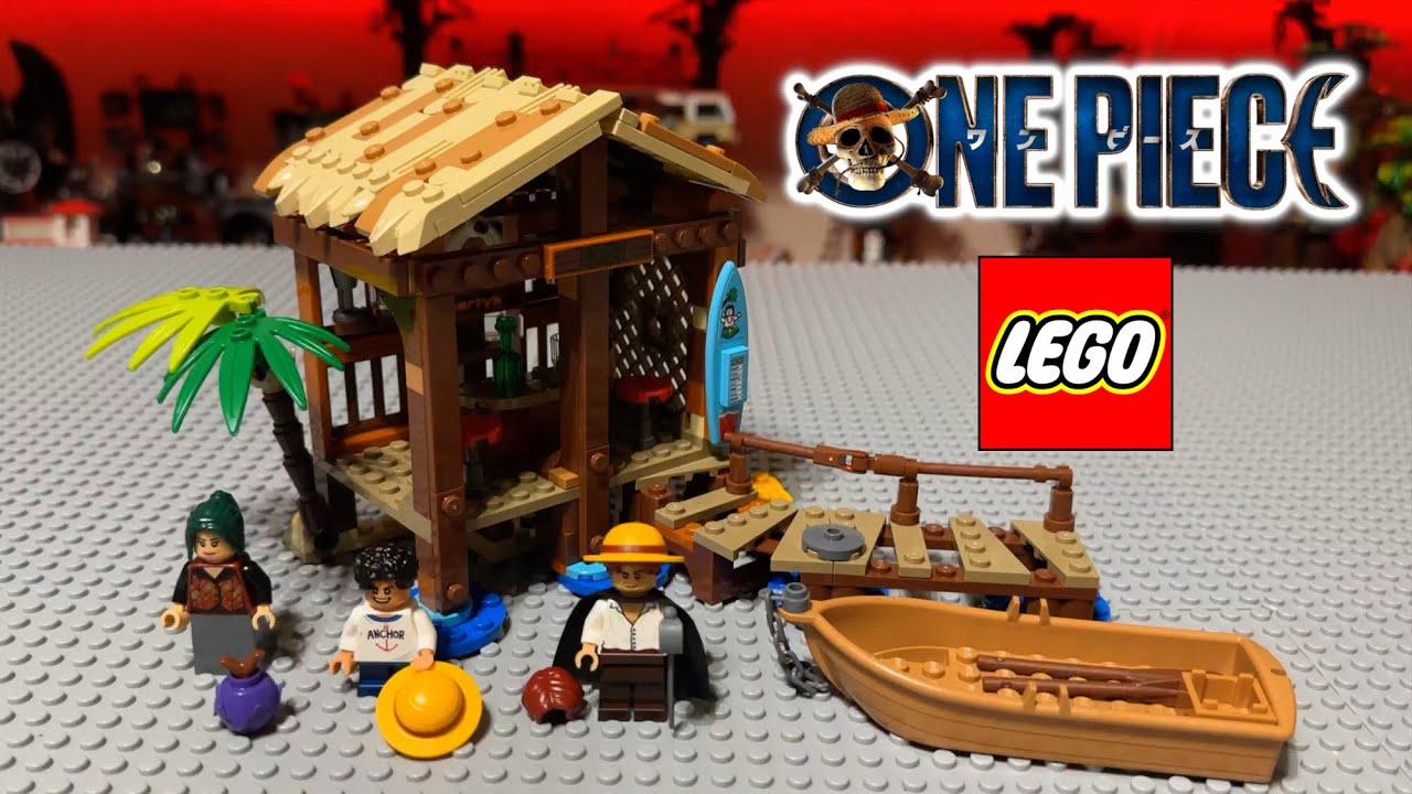 LEGO One Piece Windmill Village Hut 75636 Speed Build & Review