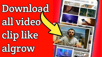 How to download algrow background video clip|algrow ke jaise video background clip kaise lod Kare