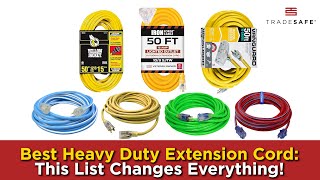 Best Heavy Duty Extension Cord: This List Changes Everything!