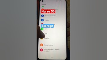 Realme Narzo 50 Storage