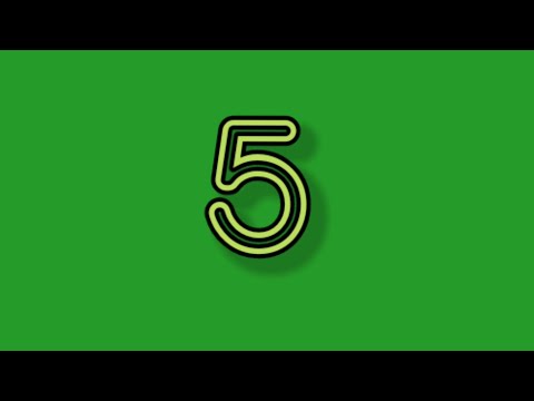 5 second timer green screen No. 11