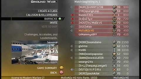 Modern Warfare 2 10th Prestige Lobby Online XP Infection