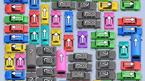 Car Jam Level 60 Game Walkthrough || Bus Out - Bus Jam Puzzle Game