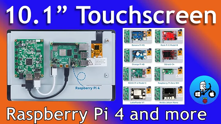 Super Versatile 10.1” Sunfounder touchscreen display. Plus 2325Mhz Overclock Raspberry Pi.