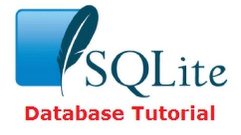 SQLite Tutorial 1 : Getting started with SQLite and Installation