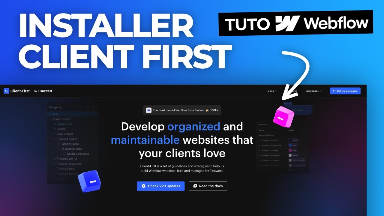 Comment faire sa style guide avec Client First sur son site Webflow ...
