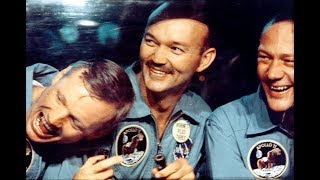 Apollo 11 Crew Inside the MQF Aboard Recovery Ship USS Hornet