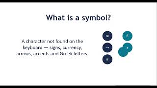 PowerPoint Tips Insert Tab Symbols Options - Part I